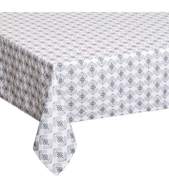 Nappe anti-tache tissu imprimé Hindi 140 x 240 cm - Image 1