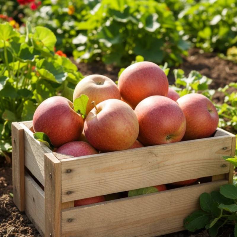 Pommier Rubinette® - Bon rendement - Pot de 10L - Gobelet 2 ans - 120/150 cm - De 3,00 m à 5,00 m - Imagen 2