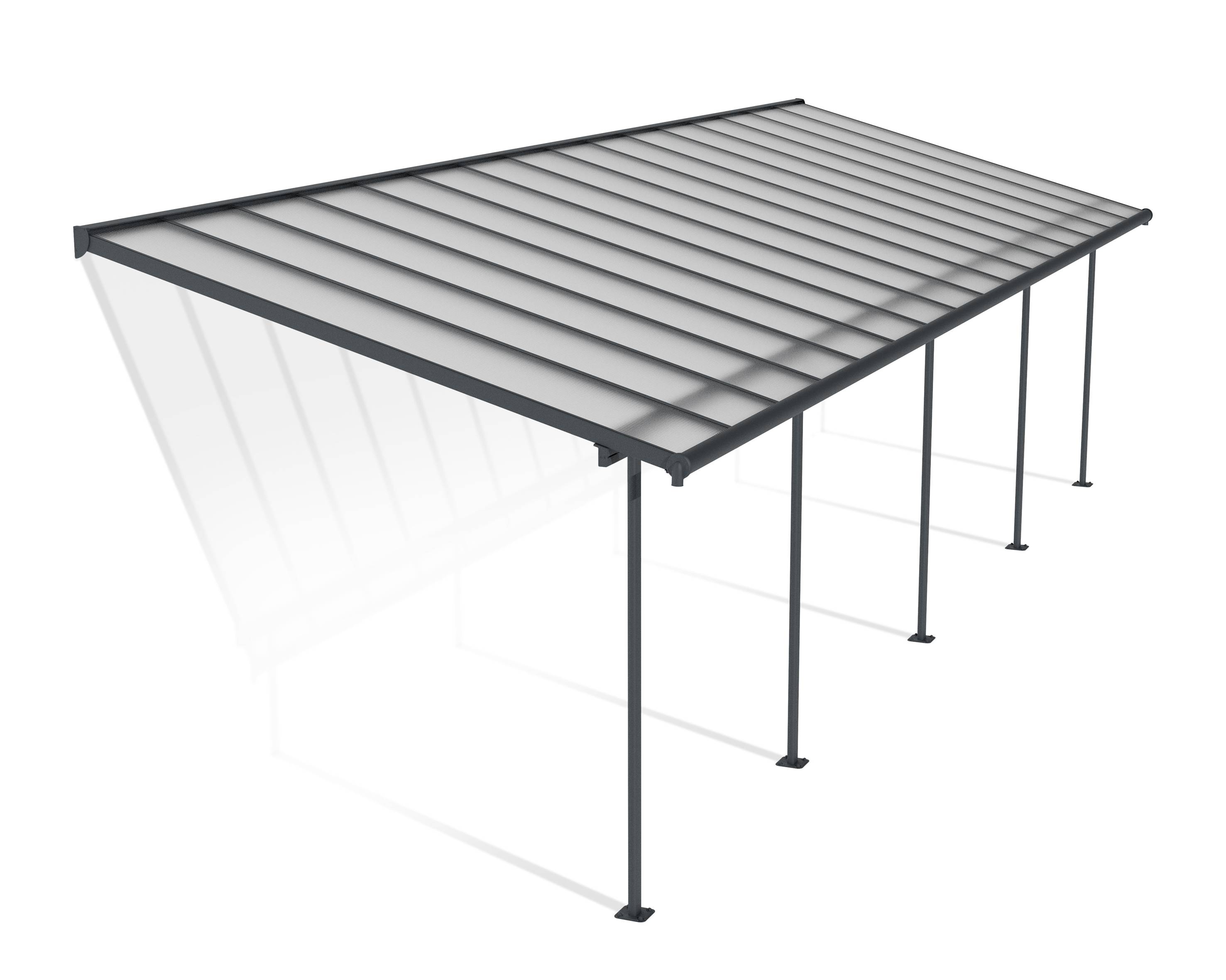 Canopia - Canopia Pergola Sierra 3X9,7 Grise - Imagen 1