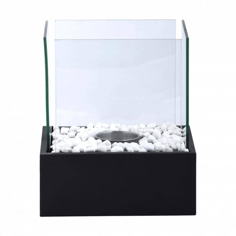 Esschert Design - Lampe bioéthanol carrée - Imagen 1