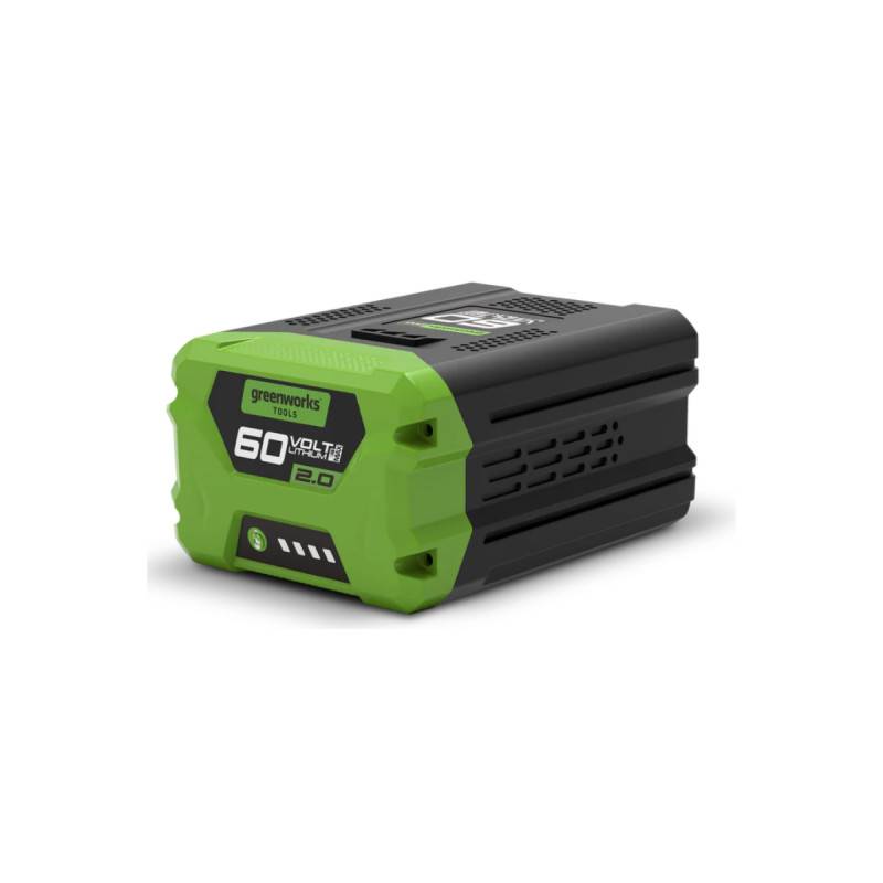 Greenworks - Batería 60 V GREENWORKS 2,0 Ah de iones de litio - G60B2 - Imagen 1
