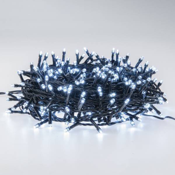 Lotti - Guirlande lumineuse verte 18,5M 450 LED blanc froid 8 animations minuteur extérieur Lotti - Imagen 5