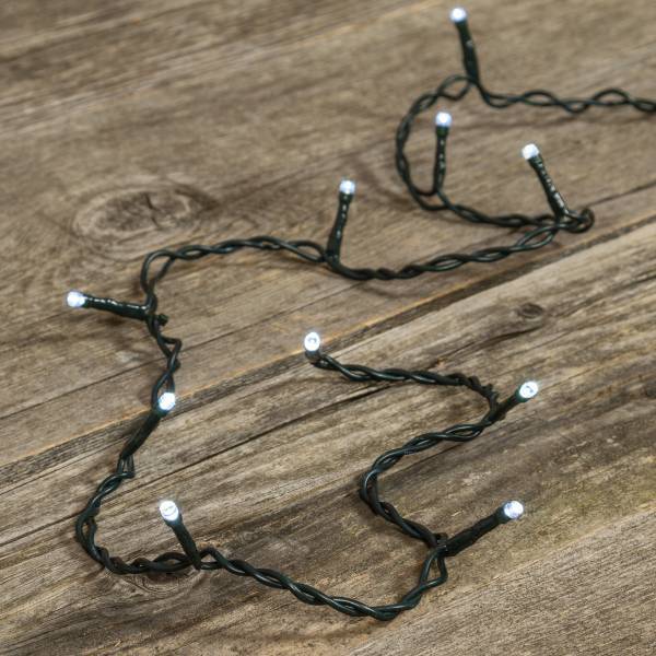 Lotti - Guirlande lumineuse verte 18,5M 450 LED blanc froid 8 animations minuteur extérieur Lotti - Imagen 6