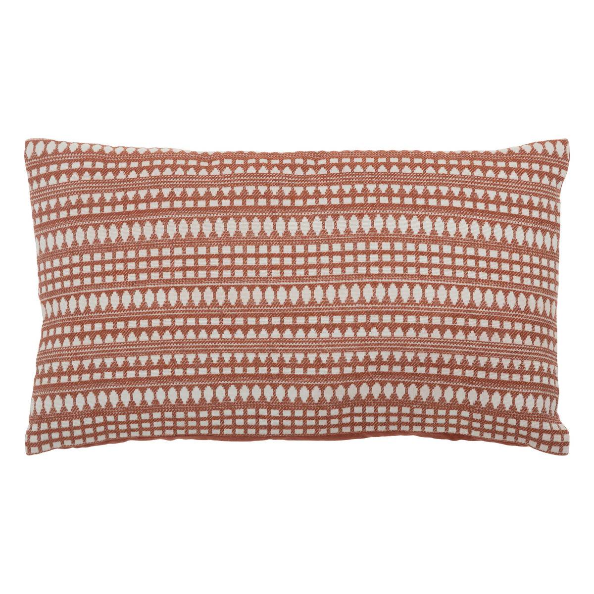Coussin décoratif Terracotta Jacquard 30 x 50 cm - Imagen 1