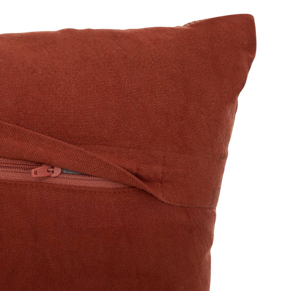Coussin décoratif Terracotta Jacquard 30 x 50 cm - Imagen 3