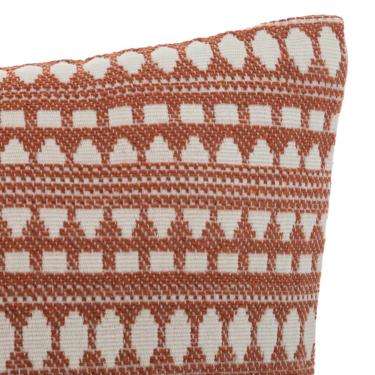 Coussin décoratif Terracotta Jacquard 30 x 50 cm - Imagen 2