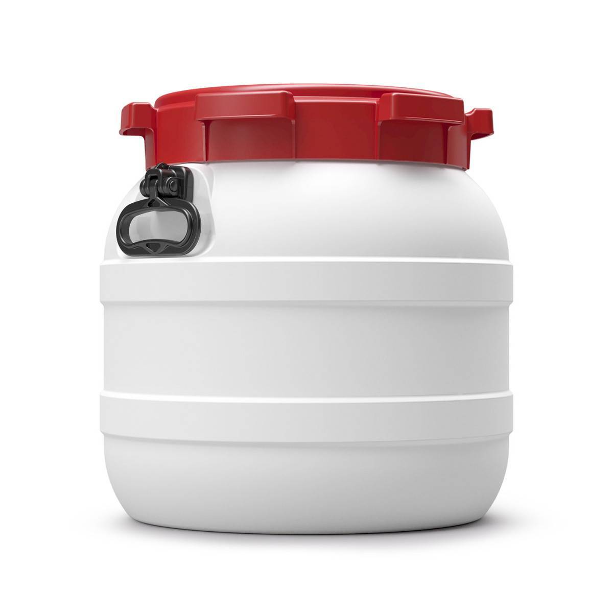 Multitanks - Fut / Bidon plastique alimentaire grande ouverture à visser - CURTEC - 42 litres
