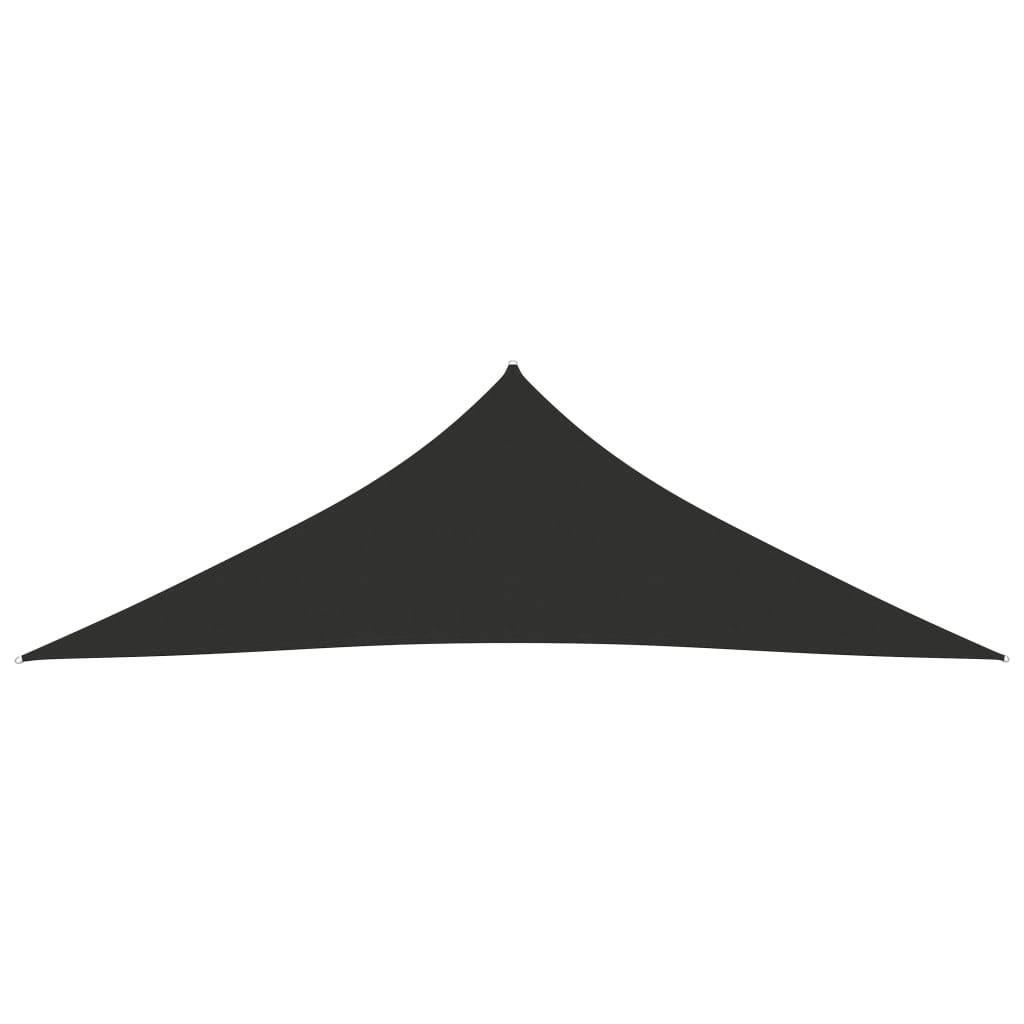 Helloshop26 - Voile toile d'ombrage parasol parasol tissu oxford triangulaire 2,5 x 2,5 x 3,5 m - Imagen 2