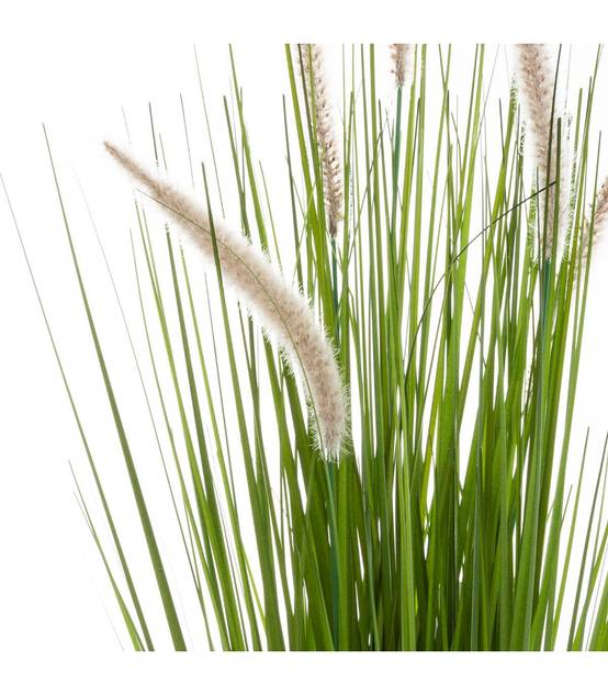 Plante artificielle Bouquet Herbes roseau des étangs dans un Pot H 70 cm - Image 2