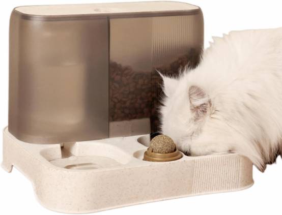 Distributeur 2 en 1 Croquettes Chat Chien Vendos85