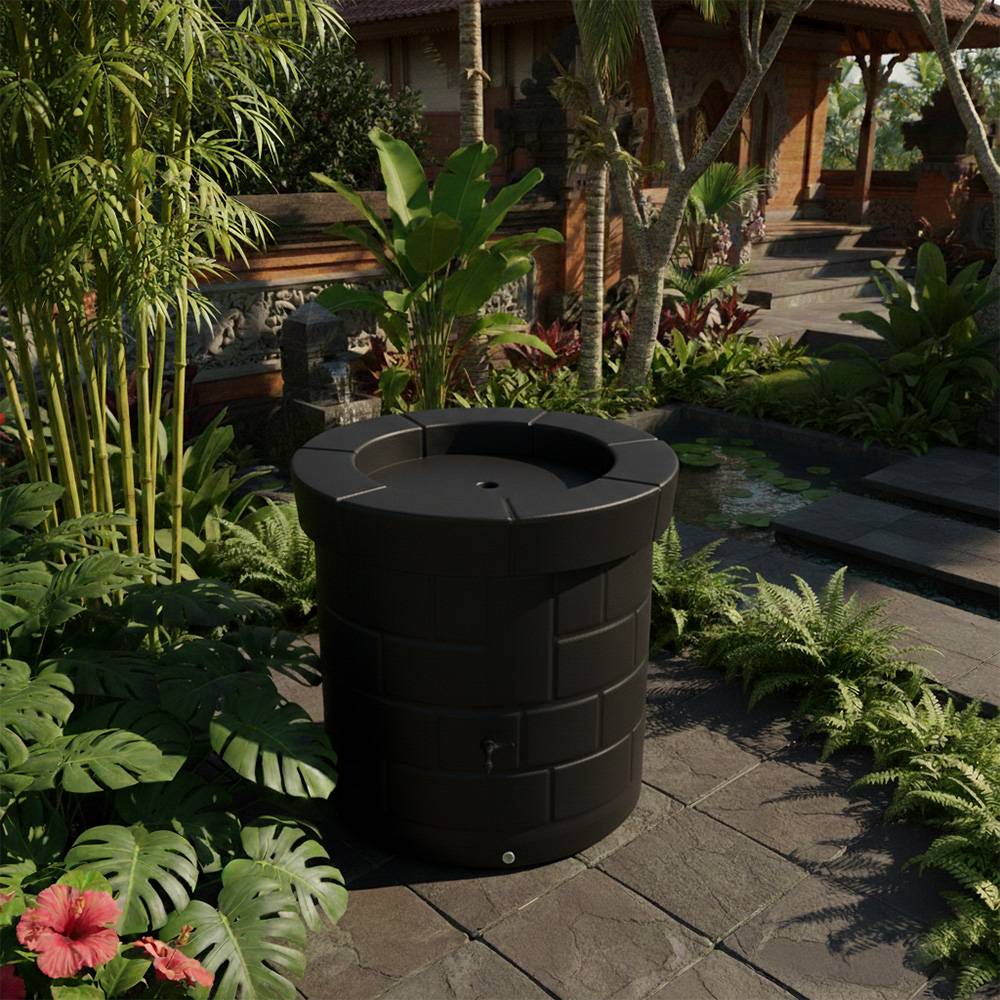 Récupérateur d'eau de pluie 340l + kit complet - plast'up rotomoulage - Imagen 4