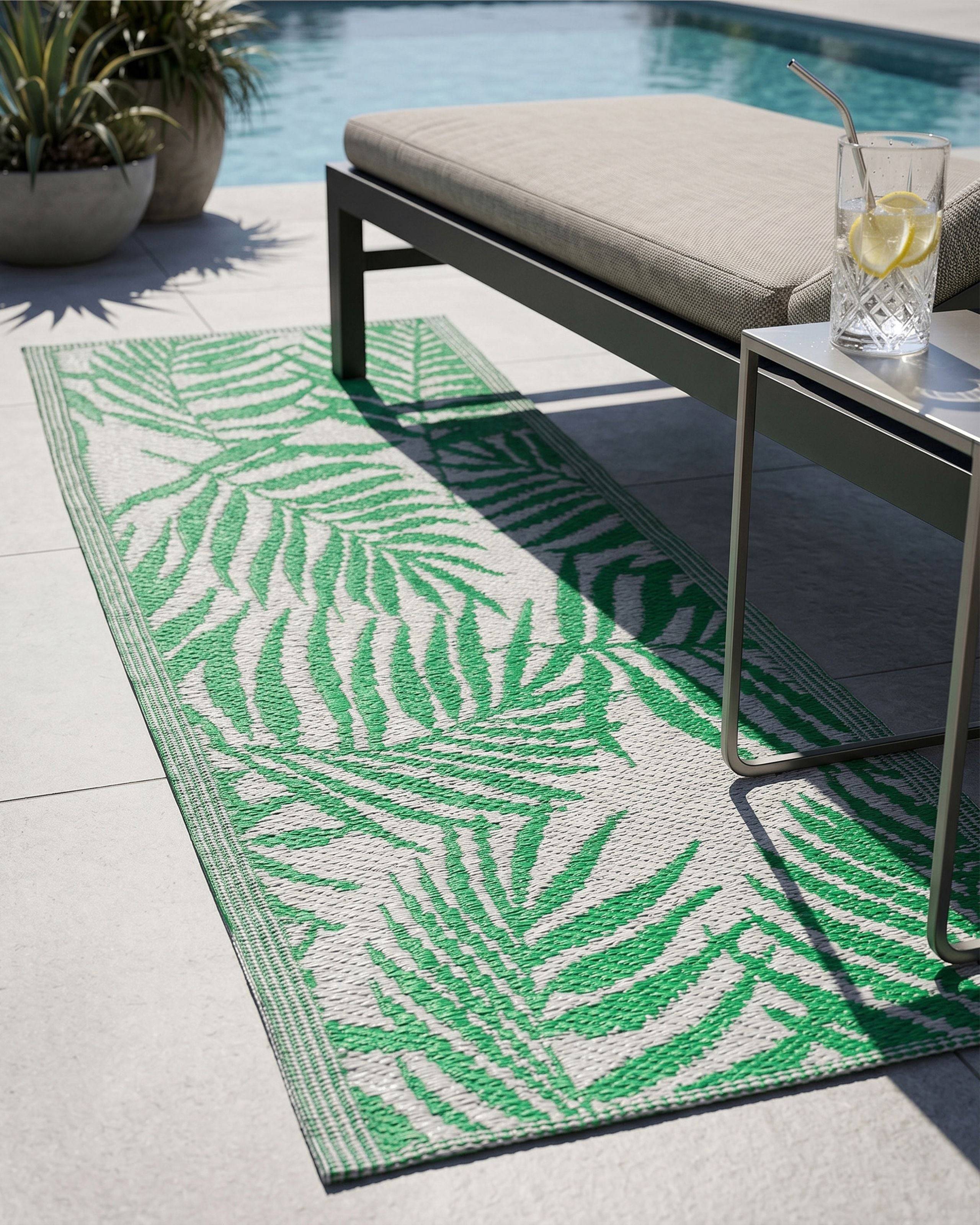 Beliani - Tapis d'extérieur Polypropylène Vert KOTA - Beliani - Imagen 1
