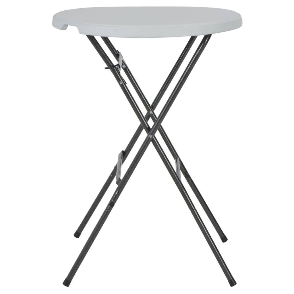 PANGIVO - Table de bar pliante blanc PEHD 80 x 110 cm - PANGIVO - Image 2
