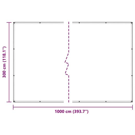 PANGIVO - Couverture végétale PVC transparent et blanc 1000 x 300 cm - PANGIVO - Image 10