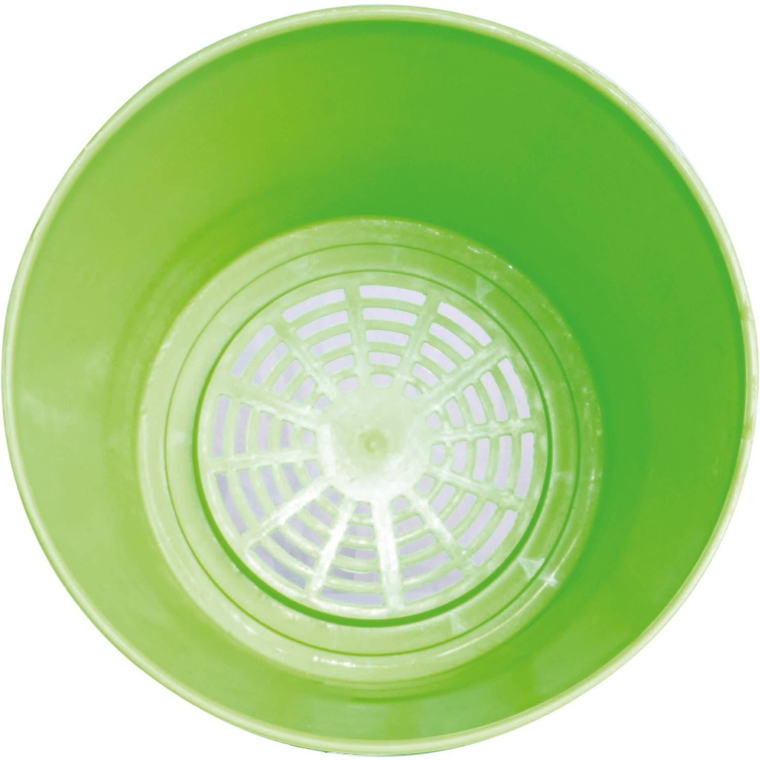 Pot de fleurs St Helens Home and Garden GH628GR - de couleur VERT - en plastique  - 16 x 12,5 cm - Image 3