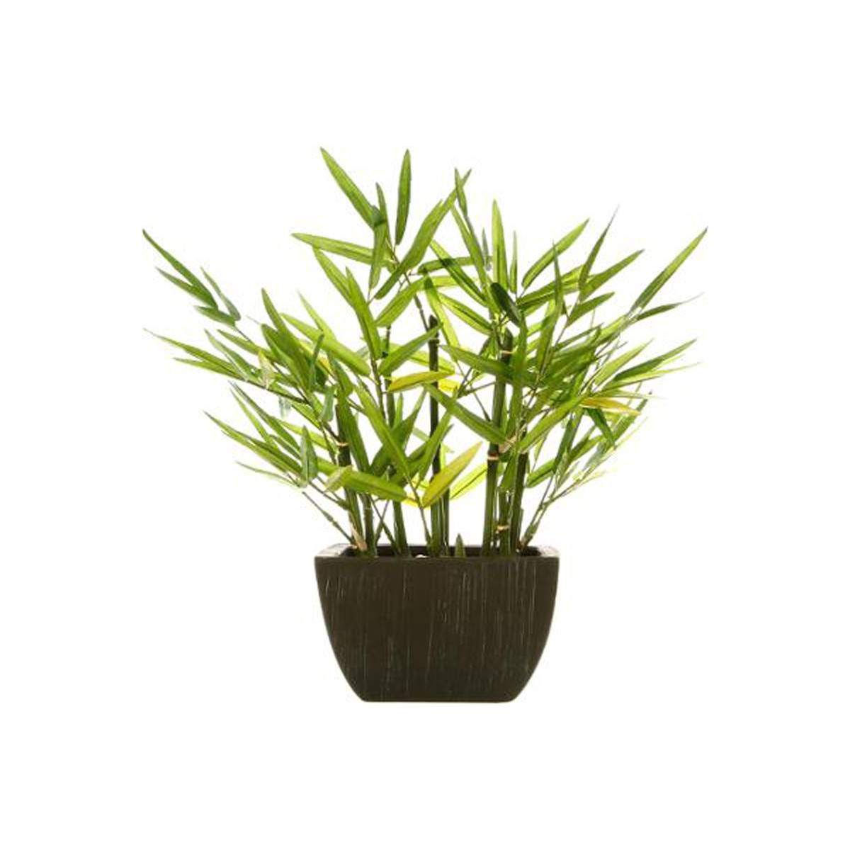 Plante artificielle Bambou en pot H 35 cm - Image 3