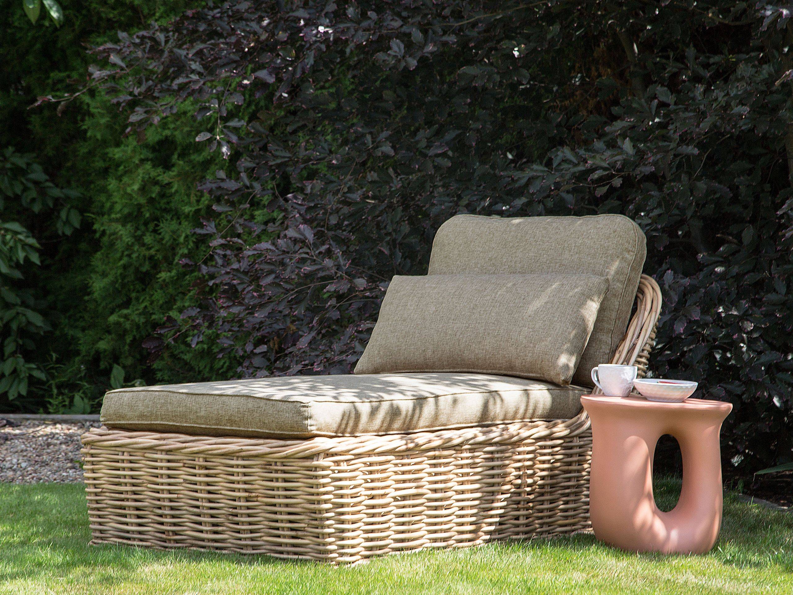 Beliani - Chaise longue Rotin Naturel BELSITO - Beliani - Imagen 1