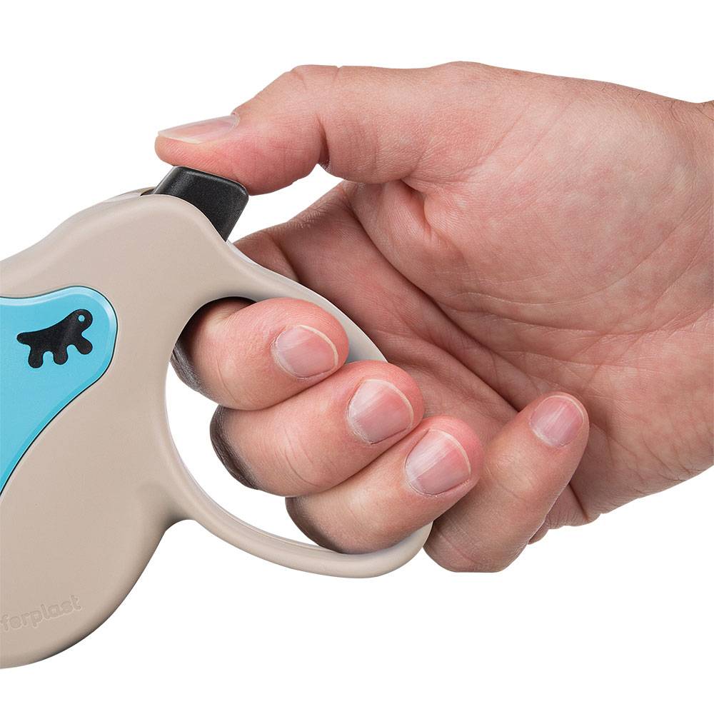Ferplast - Ferplast Laisse Chien Enrouleur AMIGO MINI, laisse pour petits chiens jusqu'à 12 Kg. Sangle Extensible max 3 m. Bouton de verrouillage et de - Imagen 3