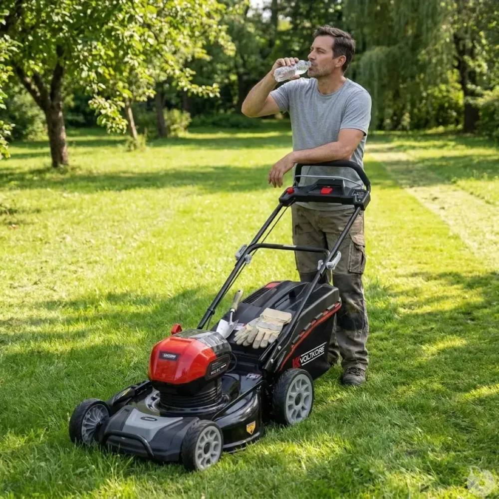 Voltkore - Tondeuse tractée à gazon Voltkore® 45 cm - 40V - Sans batterie ni chargeur Voltkore - Image 1