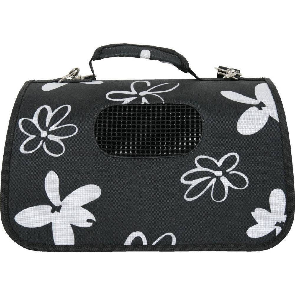Zolux - Panier de transport Flower L couleur noir pour chat ou chien. max 8 kg - Image 4