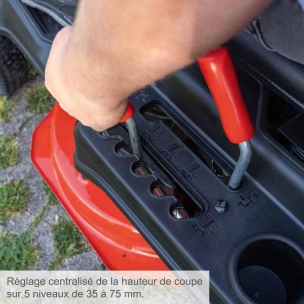 Scheppach - TONDEUSE AUTOPORTEE – RIDER THERMIQUE - MR230-61- 61cm – 224CC – SCHEPPACH - Image 2