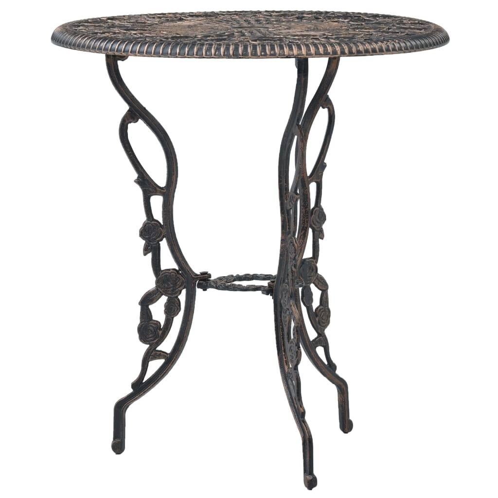Vidaxl - Salon de bistro 3 pcs Aluminium coulé vidaXL 47858 - Imagen 3