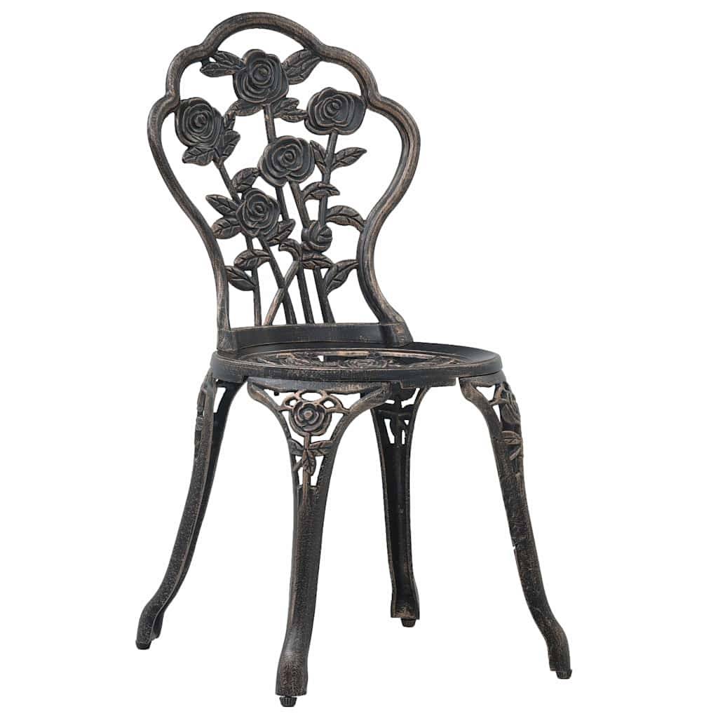Vidaxl - Salon de bistro 3 pcs Aluminium coulé vidaXL 47858 - Imagen 10
