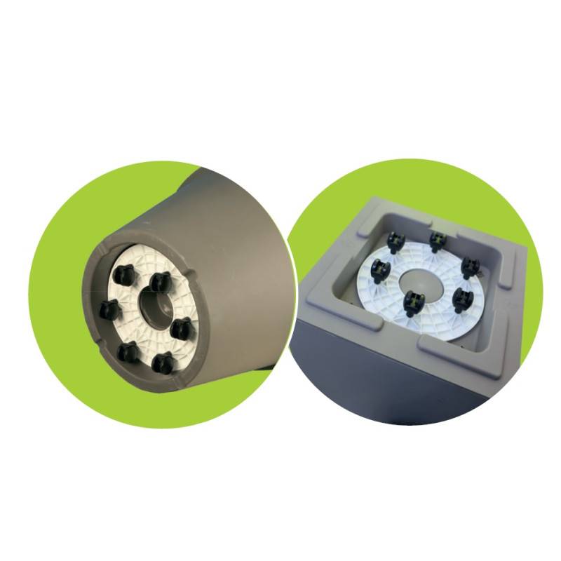 Riviera - Support encastrable sur roulettes pour pot 27 cm - Imagen 5