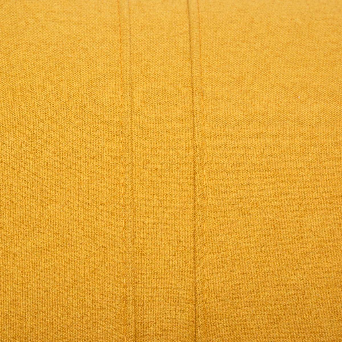 Atmosphera - Chauffeuse multi-position 1 Place tissu Jaune Moutarde - Imagen 8