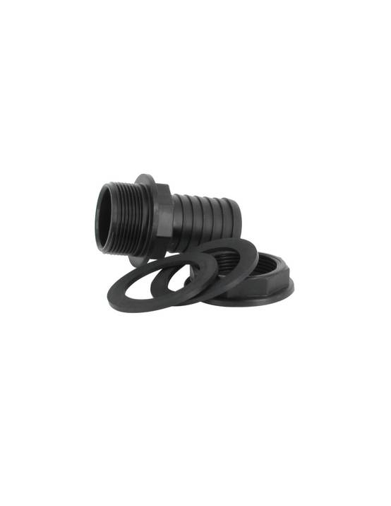 Trop-plein cuve eau 1000L - Embout droit Diamètre 32 mm - Image 1