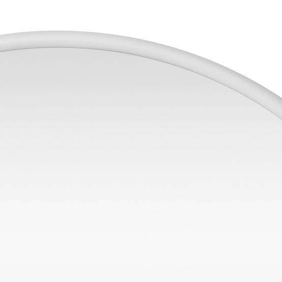 Helloshop26 - Miroir mural rond 60 cm blanc mat - Imagen 5