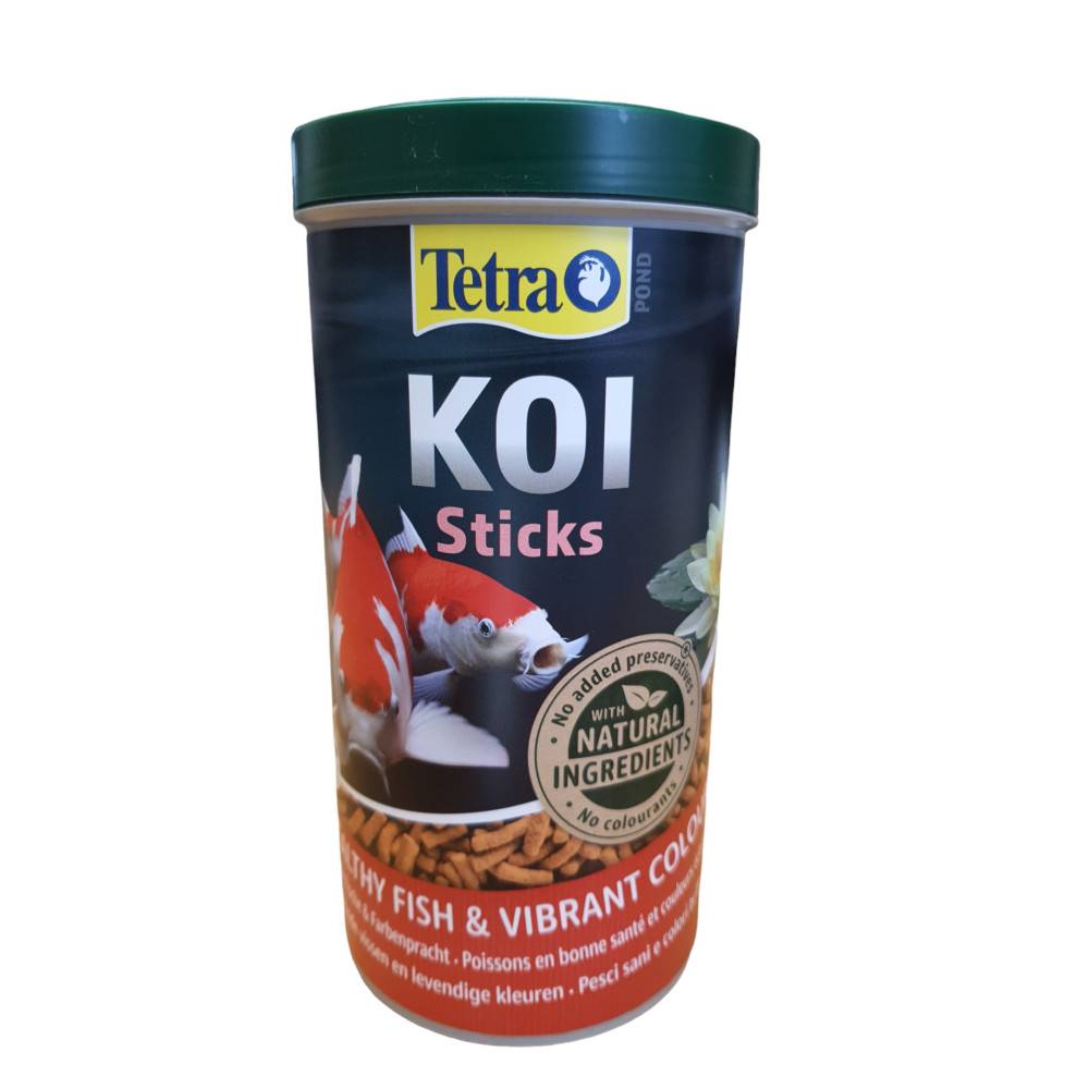 Tetra - Aliment complet flottant Koï stick  1 litre , 140 g pour carpes koï de bassin - Imagen 3