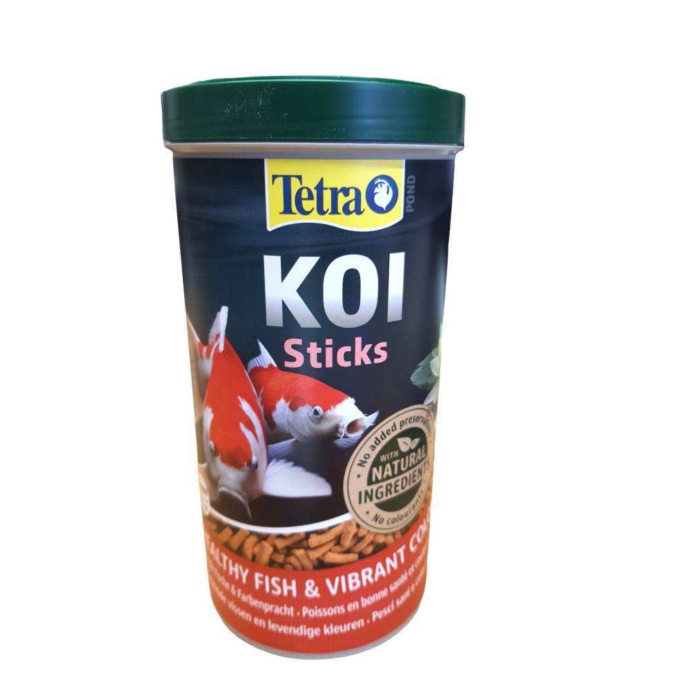 Tetra - Aliment complet flottant Koï stick  1 litre , 140 g pour carpes koï de bassin - Imagen 2