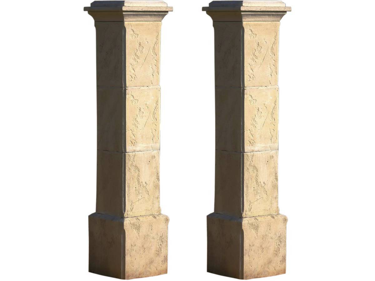 Habitat Et Jardin - Lot De 2 Piliers De Portail "tradition" - 41 X 41 X 200 Cm -habitat Et Jardin - Imagen 1