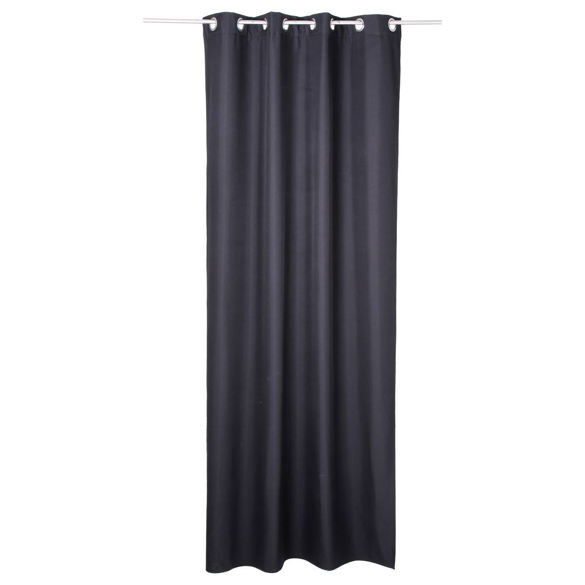 Atmosphera - Rideau isolant noir 140x260cm - Atmosphera Créateur d'intérieur - Imagen 5