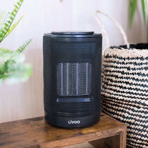 Livoo - Ventilateur et chauffage céramique compact 600-1200W - Imagen 1
