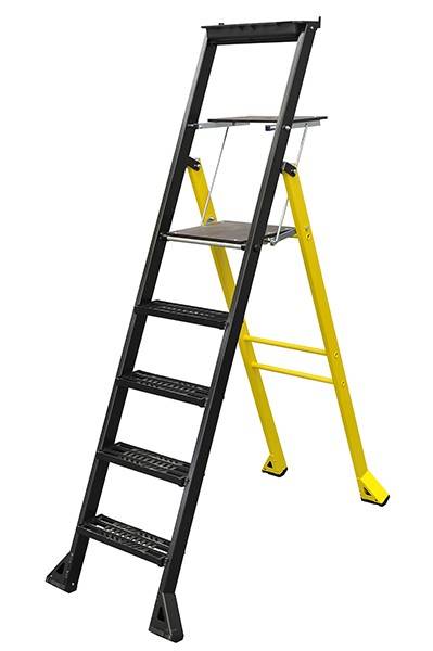 Escabeau ALU CENTAURE 5 Marches MISTER T NF EN 131 - 447205 - Imagen 1