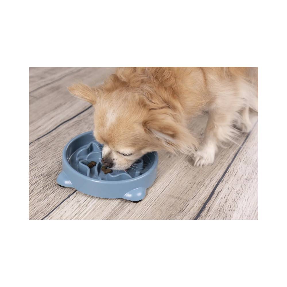 Gamelle anti glouton, Beno bleu, à ventouse, 800 ML, ø 21.5 CM, chien - Imagen 5