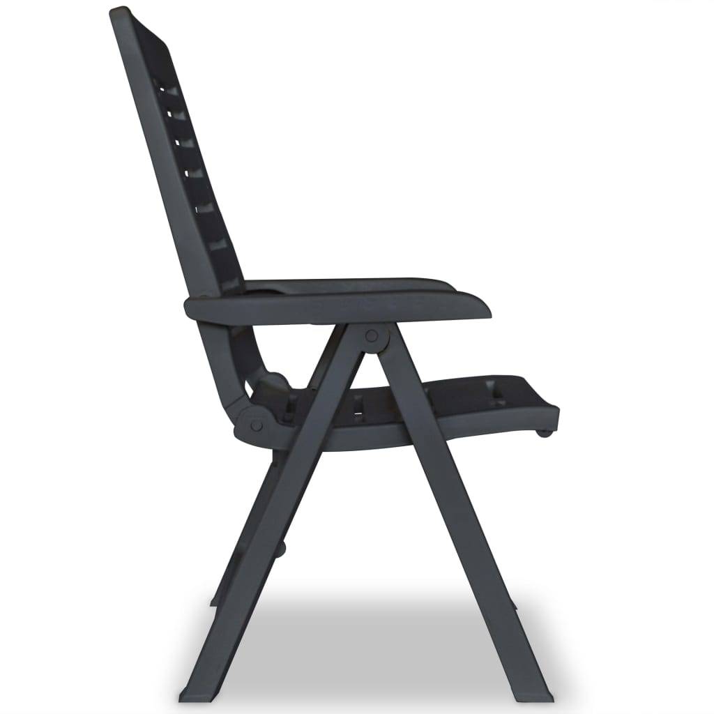 ComfortXL - Salon de Jardin 2 Places Plastique Pliable et Inclinable pour Extérieur Anthracite – ComfortXL Outdoor Living - Image 7
