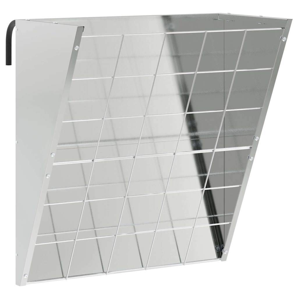ComfortXL - Distributeur Foin Galvanisé 5kg Résistant Rouille Argent - ComfortXL Outdoor Living - Image 2