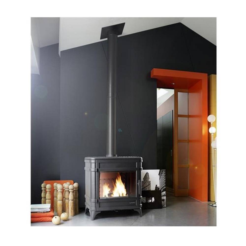 Invicta - Poêle à bois fonte 12kw anthracite 9170-44 Invicta - Image 3