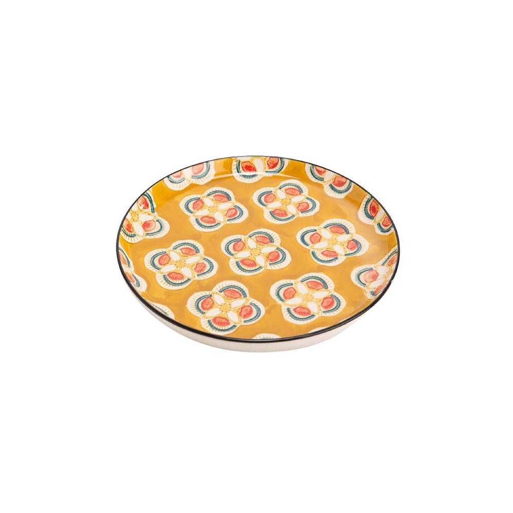 Korb - Assiette plate à motifs Imany - Imagen 1