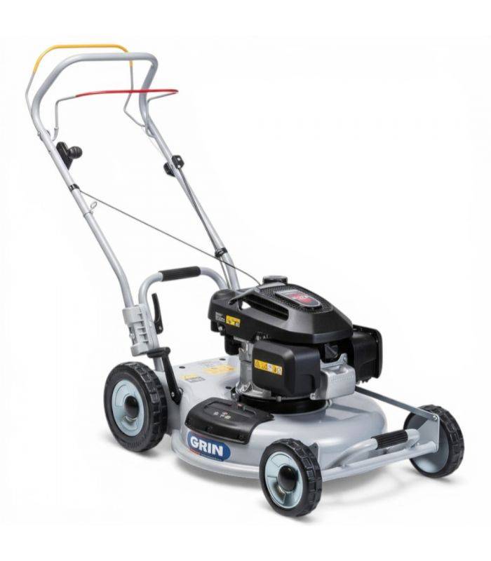 Grin - Tondeuse thermique mulching 53 cm, traction, moteur Honda GCV170 166 cm³ - GRIN HM53A-HONDA
