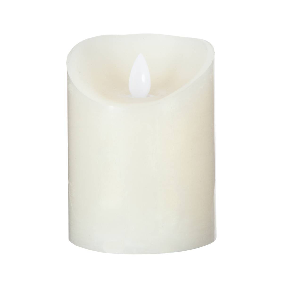 Atmosphera - Vela LED redonda H.10cm blanco cálido - Atmosphera Creador de interiores - Imagen 3