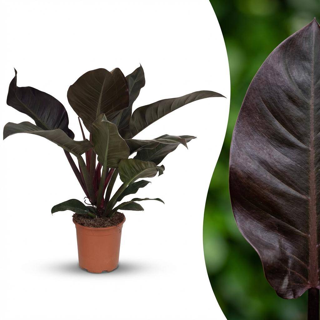 La Green Touch - Philodendron Imperial Rouge - H60cm - Image 3