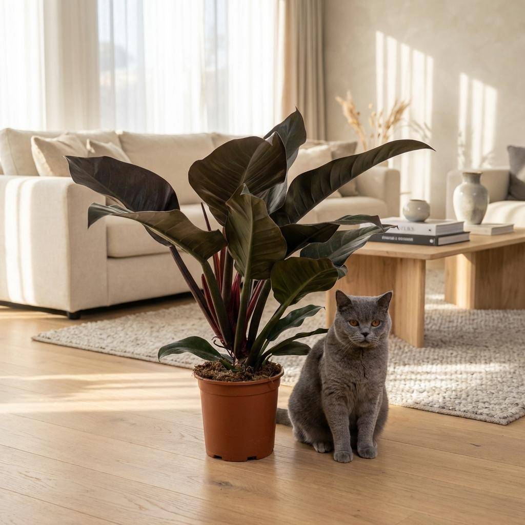 La Green Touch - Philodendron Imperial Rouge - H60cm - Image 1