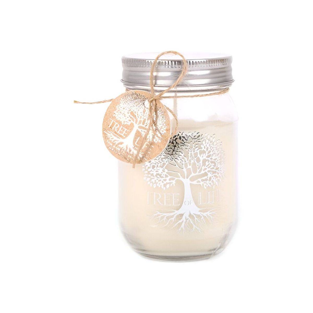 Sil - Bougie Mason Jar Tree of Life 12 cm Sil - Imagen 1