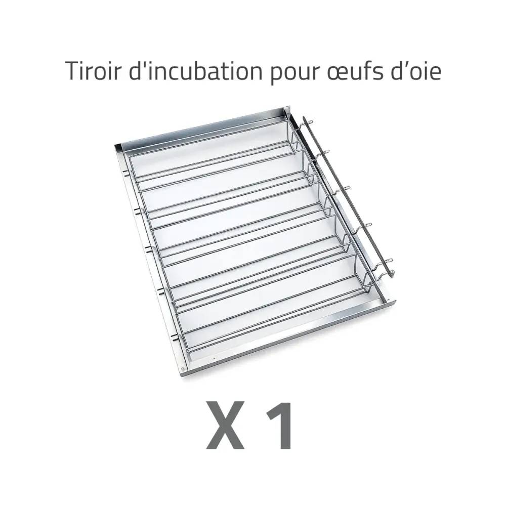 Couveuse + 2 Tiroirs caille à poule + 1 Tiroir oeufs oie  + 1 Panier d'éclosion + 1 Kit humidification MAINO - Image 5