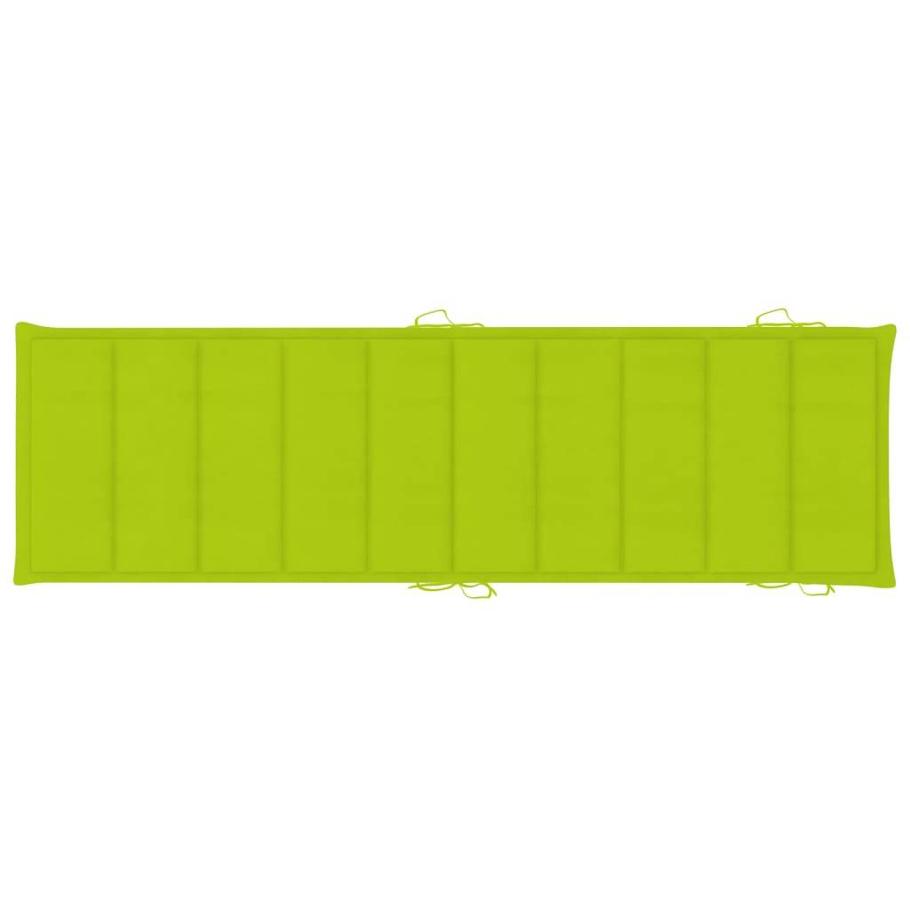 Helloshop26 - Lot de 2 transats chaise longue bain de soleil lit de jardin terrasse meuble d'extérieur avec coussins bois d'acacia solide - Imagen 9