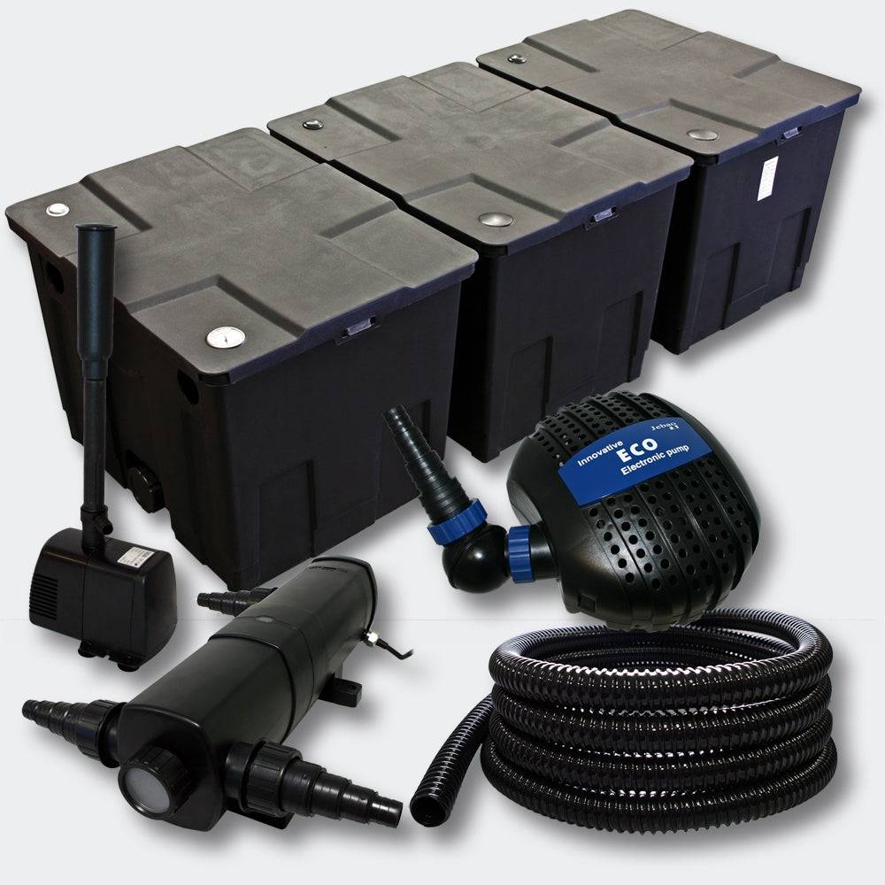 Helloshop26 - Kit:Filtration de Bassin 90000l 36 Watts UV Stérilisateur Pompe Fontaine